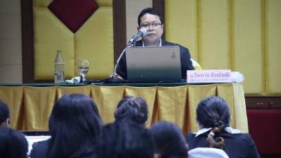 รุ่นที่ 8 BUU โครงการอบรมเชิงปฏิบัติการ หลักสูตร : วิธีปฏิบัติงานพัสดุและครุภัณฑ์ ตั้งแต่จัดซื้อจัดจ้าง จัดทำทะเบียนคุม การคำนวณค่าเสื่อมราคาสินทรัพย์ การบันทึกบัญชีสินทรัพย์ฯ ระหว่างวันที่ 19 - 21 กันยายน 2563 ณ โรงแรมกิจตรงวิลล์ รีสอร์ท จ.อุบลราชธานี