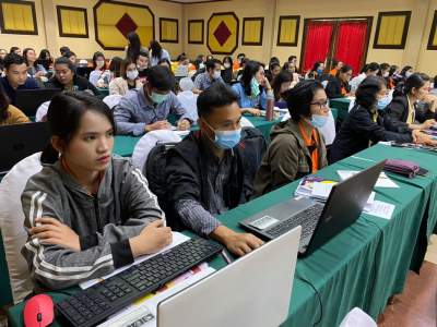 รุ่นที่ 8 BUU โครงการอบรมเชิงปฏิบัติการ หลักสูตร : วิธีปฏิบัติงานพัสดุและครุภัณฑ์ ตั้งแต่จัดซื้อจัดจ้าง จัดทำทะเบียนคุม การคำนวณค่าเสื่อมราคาสินทรัพย์ การบันทึกบัญชีสินทรัพย์ฯ ระหว่างวันที่ 19 - 21 กันยายน 2563 ณ โรงแรมกิจตรงวิลล์ รีสอร์ท จ.อุบลราชธานี