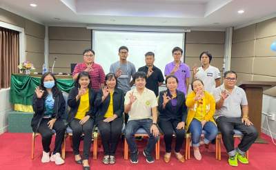 รุ่นที่ 1 BUU โครงการอบรมเชิงปฏิบัติการ หลักสูตร : การจัดทำแผนที่ภาษีและทะเบียนทรัพย์สิน ด้วยโปรแกรม LTAX GIS และ LTAX 3000 และการสำรวจข้อมูลภาคสนามฯ ระหว่างวันที่ 20 - 23 พฤศจิกายน 2563 ณ โรงแรมเมย์ ฟาวเวอร์ แกรนด์ จังหวัดพิษณุโลก