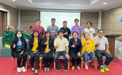 รุ่นที่ 1 BUU โครงการอบรมเชิงปฏิบัติการ หลักสูตร : การจัดทำแผนที่ภาษีและทะเบียนทรัพย์สิน ด้วยโปรแกรม LTAX GIS และ LTAX 3000 และการสำรวจข้อมูลภาคสนามฯ ระหว่างวันที่ 20 - 23 พฤศจิกายน 2563 ณ โรงแรมเมย์ ฟาวเวอร์ แกรนด์ จังหวัดพิษณุโลก